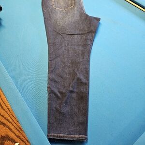 Maurices Blue Flare Wide Leg Jeans